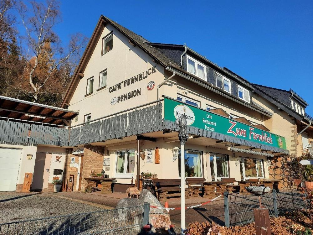 Cafe- Pension Fernblick, Incl Meinecardplus Willingen  Bagian luar foto